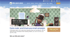 Desktop Screenshot of littlegreenplane.com